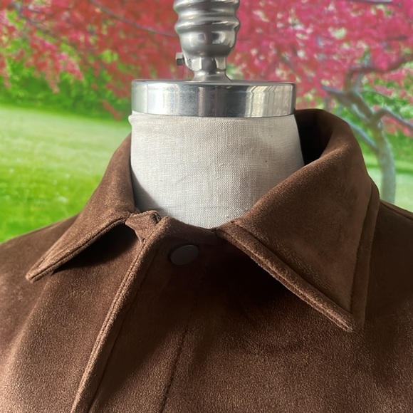 NWT  Zara Casadora  Faux Suede  jacket for men’s Size XL - Picture 9 of 12